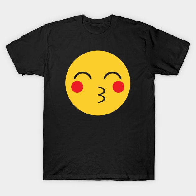 Smile Emoji Art T-Shirt by Rizaldiuk